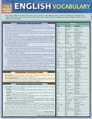 English Vocabulary (Quick Study Academic)