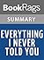 Summary & Study Guide Everything I Never Told You by Celeste Ng