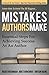 Mistakes Authors Make: Esse...