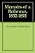 Memoirs of a Reformer, 1832-1892
