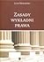 Zasady wykładni prawa by Lech Morawski