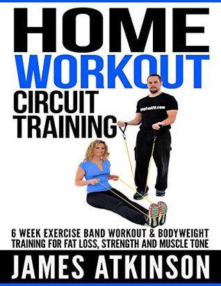 HOME WORKOUT CIRCUIT TRAINING: 6 week exercise band workout & bodyweight training for fat loss, strength and muscle tone (Beginner fitness mindset & home workouts)
