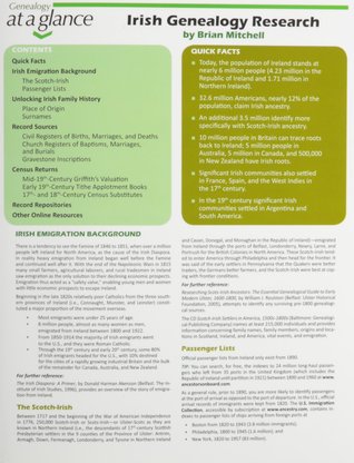 Genealogy at a Glance: French-Canadian Genealogy Research (Misc. Supplies)