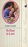 So Easy To Love (Silhouette Romance)