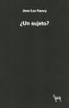 ¿Un sujeto?