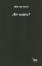 ¿Un sujeto? (Paperback)