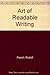 The Art of Readable Writing