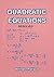 QUADRATIC EQUATIONS: RESOLVED (Mathematics Book 3)