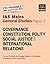 Ias Mains General Studies Paper - 2: Governance Constitution, Polity Social Justice & International Relations