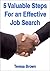 5 Valuable Steps For an Effective Job Search