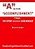 "A" is for "Accomplishment" by Donald M. Burrows