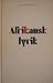 Afrikansk lyrik