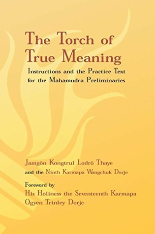 Torch of True Meaning: Instructions and the Practice for the Mahamudra Preliminaries (Paperback)