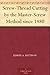 Screw-Thread Cutting by the Master-Screw Method since 1480