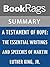 Summary & Study Guide A Testament of Hope: The Essential Writings and Speeches of Martin Luther King, Jr by Martin Luther King, Jr.