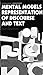 Mental Models As Representations of Discourse and Text