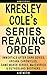 Kresley Cole Series Reading Order: Series List - In Order: Immortals After Dark series, The Arcana Chronicles, The Game Maker series, The MacCarrick Brothers ... (Listastik Series Reading Order Book 28)