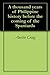 A thousand years of Philippine history before the coming of t... by Austin Craig