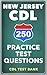250 New Jersey CDL Practice...