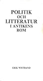 Politik och litteratur i antikens Rom