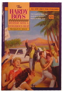 Mystery with a Dangerous Beat (Hardy Boys, #124)