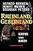 Rheinland, Gebeinland: Krimis vom Rhein: Cassiopeiapress Sammelband mit 4 spannenden Kriminalromanen
