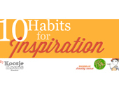 10 habits for inspiration