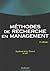 mÉthodes de recherche en management
