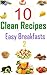 10 Clean Recipes Easy Breakfasts 2