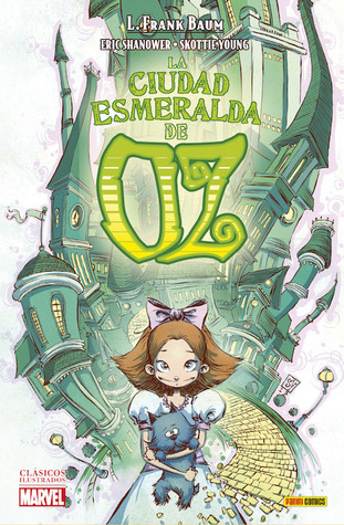 Portada de La Ciudad Esmeralda de Oz, de Eric Shanower