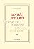 Rentrée littéraire: Littérature française - Littérature étrangère