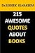 215 awesome quotes about books