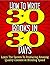 How To Write 30 Books In 30...
