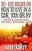 Preppers Survival. 30+ Life Hacks on How to Live in a Car, Va... by David Ashley