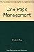 One Page Management