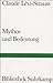 Mythos und Bedeutung: Vorträge