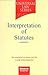Interpretation of Statutes