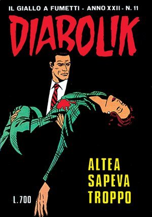Diabolik Altea Sapeva Troppo By Angela Giussani