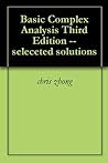 Basic Complex Analysis Third Edition seleceted solutions
