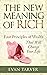 The New Meaning of Rich: Fo...