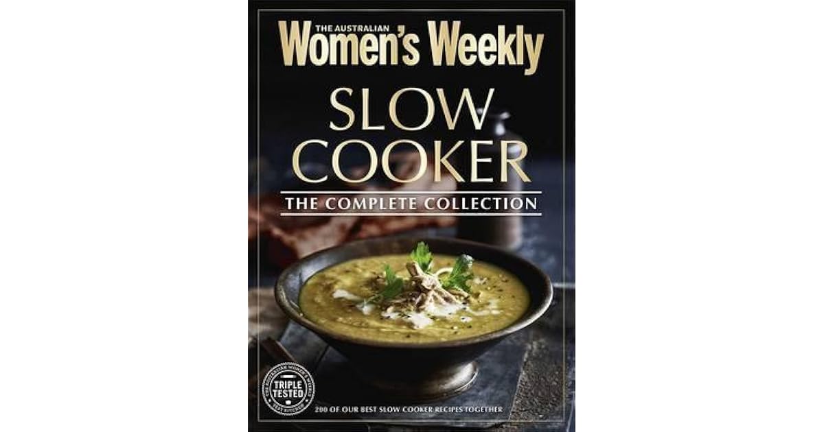 Slow Cooker Recipe Books Australia Dandk Organizer
