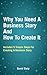 Why You Need A Business Story And How To Create It by David Sloly
