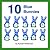 10 Blue Bunnies