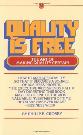 Quality Is Free: The Art of Making Quality Certain (Mass Market Paperback)
