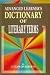 Advanced Learner's Dictionary - Literary Terms (Advanced Learner's Dictionary)