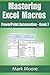 Mastering Excel Macros: Pow...