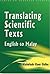 Translating Scientific Texts English to Malay