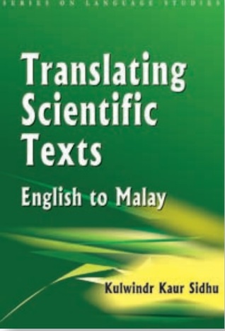 Translating Scientific Texts English to Malay