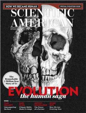 Scientific American Special Evolution Issue: Evolution the Human Saga