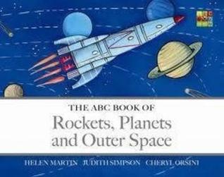 ABC Book of Rockets, Planets and Outer Space (Board book)